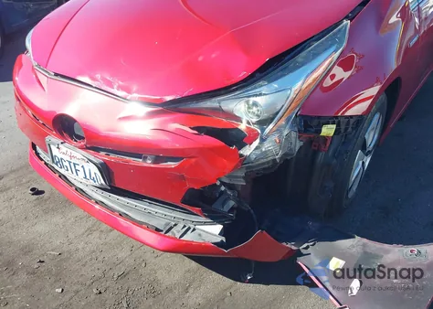 2018 Toyota Prius Two from USA, damaged, VIN JTDKBRFU2J3075994